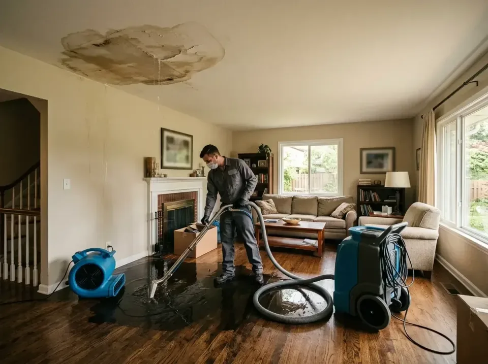 attic-pipe-burst-ceiling-drip-008 — frequently asked questions, Water Damage Restoration & Carpet Care in Fairmount, CO